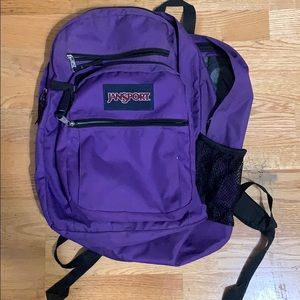 purple jansport backpack